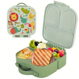 Joyful Lunchbox for Kids with 4 Compartments and Removable Divider