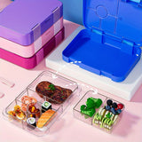 Bento lunch box for kids, airtight, with compartments, for school