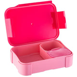 900 ml Lunch Box for Kids with 2 Small Containers for Sauce and Fruit