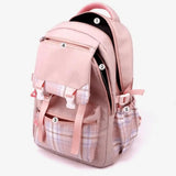 Large Capacity School Backpack, Stitch Bag