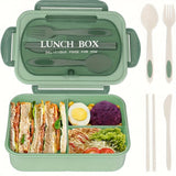 Children's lunch box with compartments, available in 3 colors