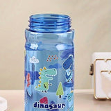 Kids' Bottle 550 ml, Vehicle or Mermaid Design, with Straw