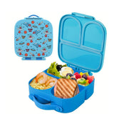 Joyful Lunchbox for Kids with 4 Compartments and Removable Divider