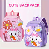 Preschool Backpack for Children Aged 3 to 6, Princess or Truck/Bunny Design.