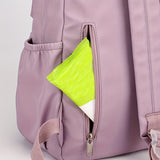 School backpack with a teddy bear, simple design, multiple colors available