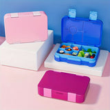 Bento lunch box for kids, airtight, with compartments, for school