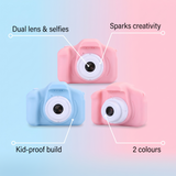 Digital Camera for Kids – with Dual Lens and Built-in Games