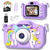 Unicorn Camera, HD device with photos and videos, 32GB SD card