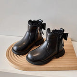 Ankle boots, leather shoes for girls