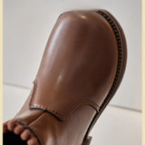 Ankle boots, leather shoes for girls