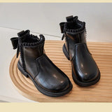 Ankle boots, leather shoes for girls