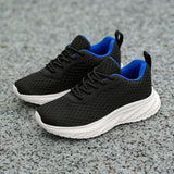 Boys' Sports Shoes, Lace-Up, Breathable Mesh, for Outdoors
