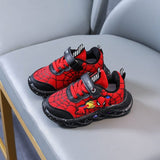 Light-Up Shoes with Print, LED Sneakers for Kids