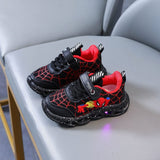 Light-Up Printed Shoes, LED Sneakers for Kids