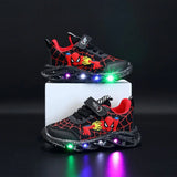 Light-Up Printed Shoes, LED Sneakers for Kids
