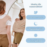 Baby Carrier Scarf, Ergonomic Design