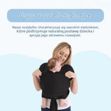 Infant Carrier Scarf, Ergonomic Design