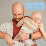 Infant Carrier Scarf, Ergonomic Design
