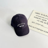 Children's Visor Cap, Unisex with NYC Embroidery
