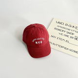 Children's Visor Cap, Unisex with NYC Embroidery