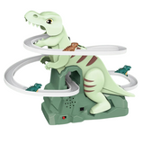Dinosaur Racing Track with Light and Music – Toy for Children