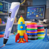 3D Printing Pen for Creative Design – Draw and Build in 3D While Having Fun