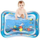Inflatable Water Play Mat for Tummy Time Sensory Activity