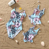 Matching mom and child swimsuit set, bikini for girls