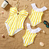 Matching mom and child swimsuit set, bikini for girl