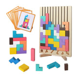Wooden Assembly Game, Puzzle, and Fine Motor Toy