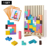 Wooden Assembly Game, Puzzle, and Fine Motor Toy