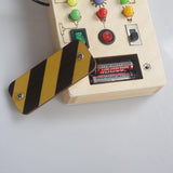 Wooden Activity Board, Sensory Panel with Switches and Buttons