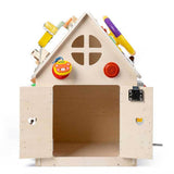 Educational Wooden House for Children – Activity Elements