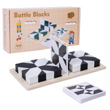 Bicolor Pocket Logic Game for Children