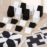 Bicolor Pocket Logic Game for Children