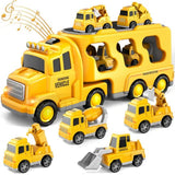 Two-Layer Truck Set, Fire or Construction Vehicle