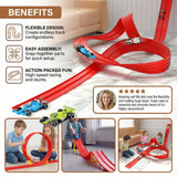 Flexible Race Track, Car Circuit Set