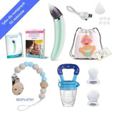 Electric nasal aspirator, nasal cleaning device for babies