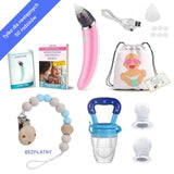 Electric nasal aspirator, nasal cleaning device for babies
