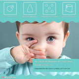 Electric nasal aspirator, nasal cleaning device for babies
