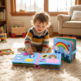 Montessori Felt Book with Stories – Educational Toy for Children