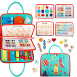 Montessori Felt Sensory Book – Portable Educational Board for Children