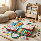 Montessori Felt Sensory Book – Portable Educational Board for Children