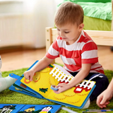 Sensory Felt Book – Farm Theme, Montessori Educational Toy