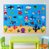 Felt Activity Board with Animals, Farm-Themed Wall Set