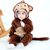 Flannel Baby Onesie, Soft and Comfortable Outfit for Changing