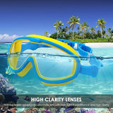 Children's Swimming Goggles, Adjustable Anti-Fog Design