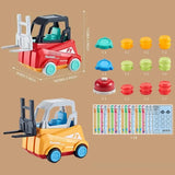 Forklift Assembly Game, Skill and Balance Toy