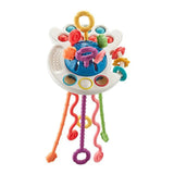 Teething toy in the shape of a saucer, sensory chew toy