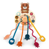 Teething toy in the shape of a saucer, sensory chew toy